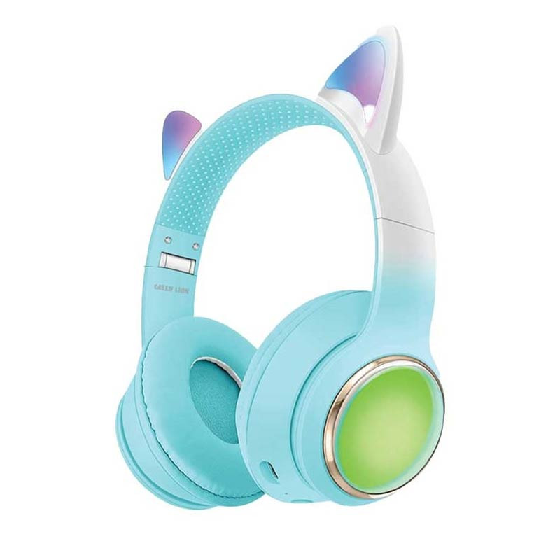 Green Lion GL-400 Kids Wireless HeadPhone - Blue
