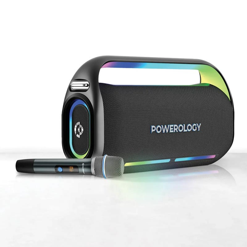 Powerology TWS Karaoke Speaker 150W with Mic and Remote