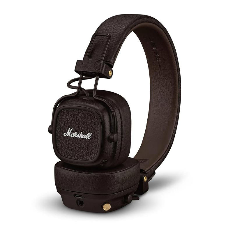 Marshall Major V Wireless On-Ear Headphones Brown