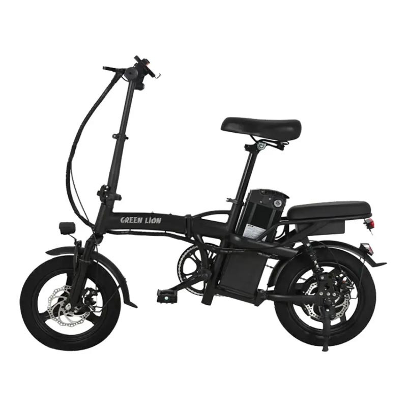 Green Lion GBK-100 Electric Bike - Black