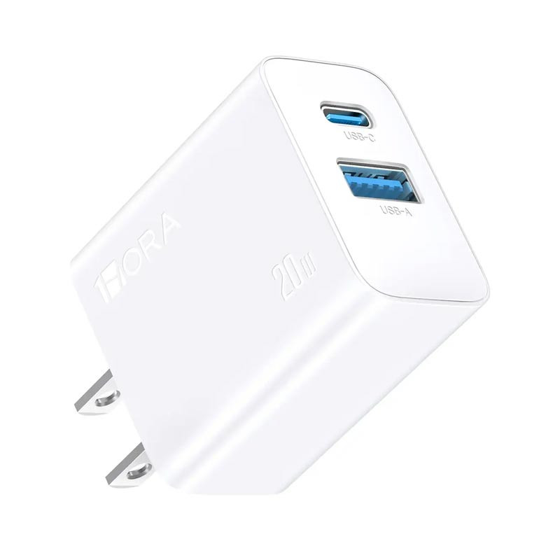 1Hora Fast Charging Cube Type A+C PD20W GAR161B-EU White