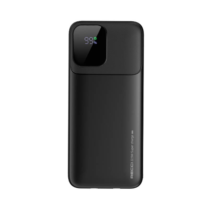 Recci Powerbank RPB-P67 10000mah (22.5w)x2 (Black)